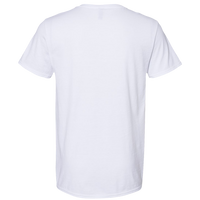 Jerzees Premium Blend Ring-Spun T-Shirt, White, Back view