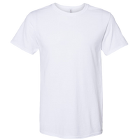 Jerzees Premium Blend Ring-Spun T-Shirt, White, Front view