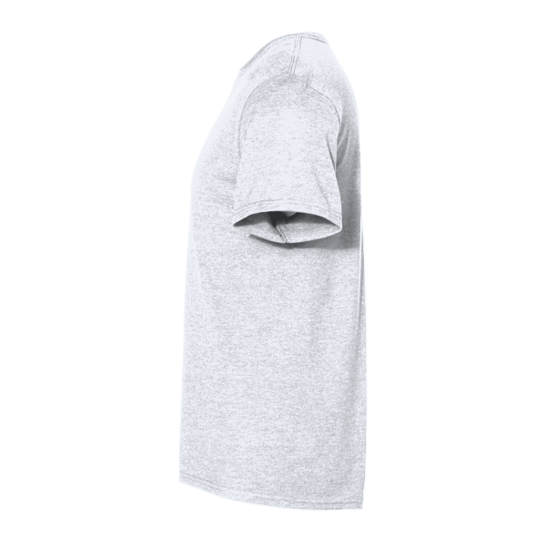Jerzees Premium Blend Ring-Spun T-Shirt, White, Left Sleeve view