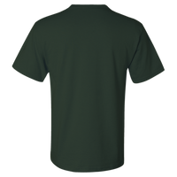 Jerzees Unisex Dri-Power® 50/50 Pocket T-Shirt, Forest Green, Back view