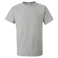 Jerzees Unisex Dri-Power® 50/50 Pocket T-Shirt, Oxford, Front view