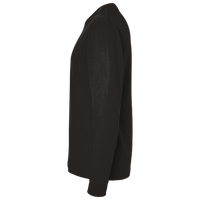 Jerzees Unisex Dri-Power® Long Sleeve 50/50 T-Shirt, Black, Left Sleeve view