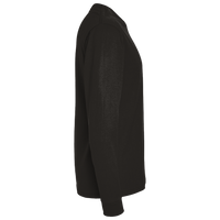 Jerzees Unisex Dri-Power® Long Sleeve 50/50 T-Shirt, Black, Right Sleeve view