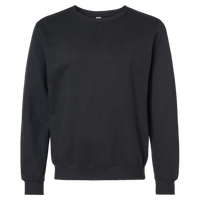 Jerzees Unisex Eco™ Premium Blend Ring-Spun Crewneck Sweatshirt, Black Ink, Front view