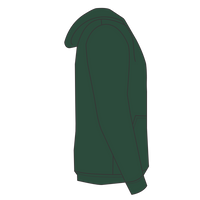 Jerzees Unisex NuBlend® Full-Zip Hooded Sweatshirt, Forest Green, Right Sleeve (Long) view