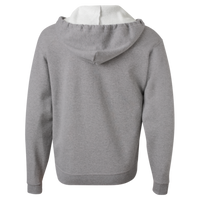 Jerzees Unisex NuBlend® Full-Zip Hooded Sweatshirt, Oxford, Back view