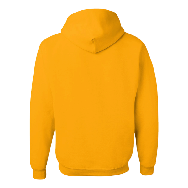 Jerzees Unisex NuBlend® Hooded Sweatshirt, Gold, Back view