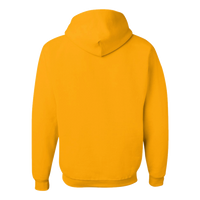 Jerzees Unisex NuBlend® Hooded Sweatshirt, Gold, Back view