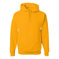 Jerzees Unisex NuBlend® Hooded Sweatshirt, Gold, Front view