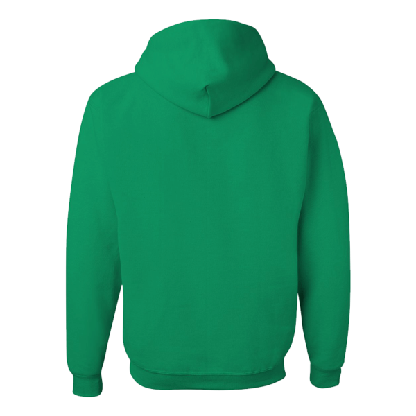 Jerzees Unisex NuBlend® Hooded Sweatshirt, Kelly, Back view