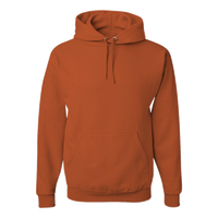 Jerzees Unisex NuBlend® Hooded Sweatshirt, Texas Orange, Front view