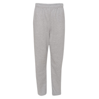 Jerzees Unisex NuBlend® Open-Bottom Sweatpants with Pockets, Athletic Heather, Front view