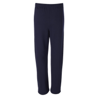Jerzees Unisex NuBlend® Open-Bottom Sweatpants with Pockets, J. Navy, Back view