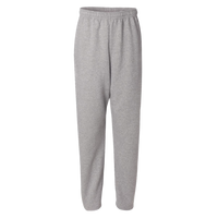 Jerzees Unisex NuBlend® Open-Bottom Sweatpants with Pockets, Oxford, Front view