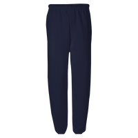 Jerzees Unisex NuBlend® Sweatpants, Black Heather, Front view