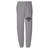 Jerzees Unisex NuBlend® Sweatpants, Oxford, Front view, Mockup