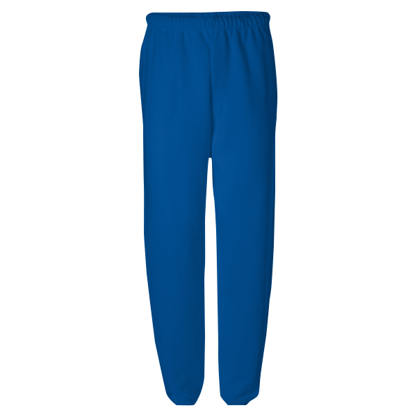 Jerzees Unisex NuBlend® Sweatpants, Royal, Front view