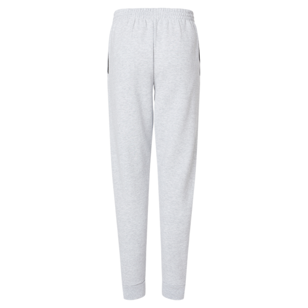 Jerzees Unisex Nublend® Joggers, Ash, Back view