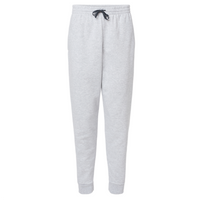 Jerzees Unisex Nublend® Joggers, Ash, Front view
