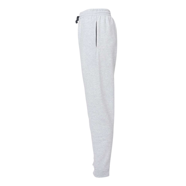Jerzees Unisex Nublend® Joggers, Ash, Left Side view