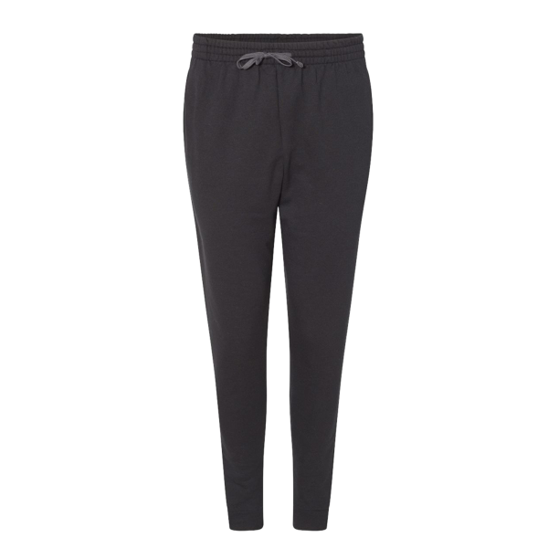 Jerzees Unisex Nublend® Joggers, Black, Front view
