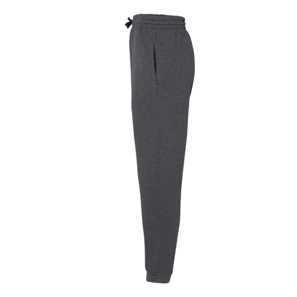 Jerzees Unisex Nublend® Joggers, Black Heather, Left Side view