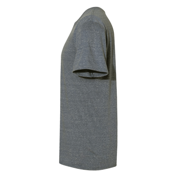 Jerzees Unisex Snow Heather Jersey T-Shirt, Charcoal, Left Sleeve view