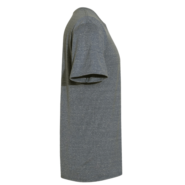 Jerzees Unisex Snow Heather Jersey T-Shirt, Charcoal, Right Sleeve view