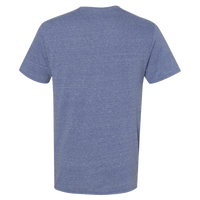 Jerzees Unisex Snow Heather Jersey T-Shirt, Denim, Back view