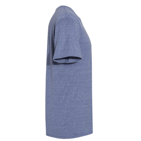 Jerzees Unisex Snow Heather Jersey T-Shirt, Denim, Right Sleeve view