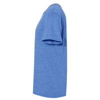 Jerzees Unisex Snow Heather Jersey T-Shirt, Royal, Left Sleeve view