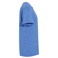 Jerzees Unisex Snow Heather Jersey T-Shirt, Royal, Right Sleeve view