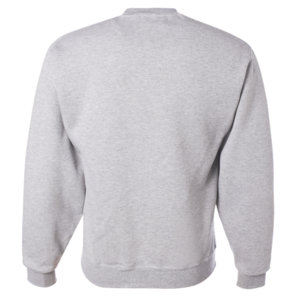 Jerzees Unisex Super Sweats NuBlend® Crewneck Sweatshirt, Ash, Back view