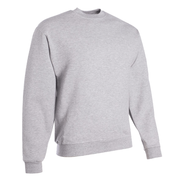 Jerzees Unisex Super Sweats NuBlend® Crewneck Sweatshirt, Ash, Right Sleeve view