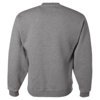 Jerzees Unisex Super Sweats NuBlend® Crewneck Sweatshirt, Oxford, Back view