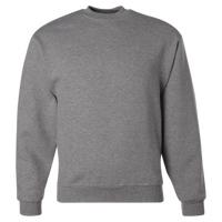 Jerzees Unisex Super Sweats NuBlend® Crewneck Sweatshirt, Oxford, Front view