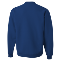 Jerzees Unisex Super Sweats NuBlend® Crewneck Sweatshirt, Royal, Back view