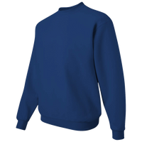 Jerzees Unisex Super Sweats NuBlend® Crewneck Sweatshirt, Royal, Left Sleeve view