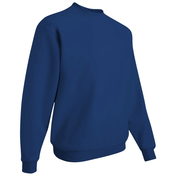 Jerzees Unisex Super Sweats NuBlend® Crewneck Sweatshirt, Royal, Right Sleeve view