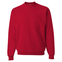 Jerzees Unisex Super Sweats NuBlend® Crewneck Sweatshirt, True Red, Front view