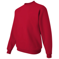Jerzees Unisex Super Sweats NuBlend® Crewneck Sweatshirt, True Red, Left Sleeve view