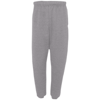 Jerzees Unisex Super Sweats NuBlend® Sweatpants with Pockets, Oxford, Front view