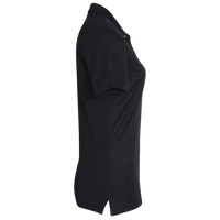 Jerzees Women's 100% Ring-Spun Cotton Piqué Polo, Black, Right Sleeve view