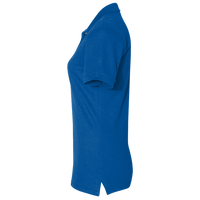 Jerzees Women's 100% Ring-Spun Cotton Piqué Polo, Royal, Left Sleeve view