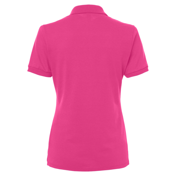 Jerzees Women's Dri-Power® Polo, Cyber Pink, Back view