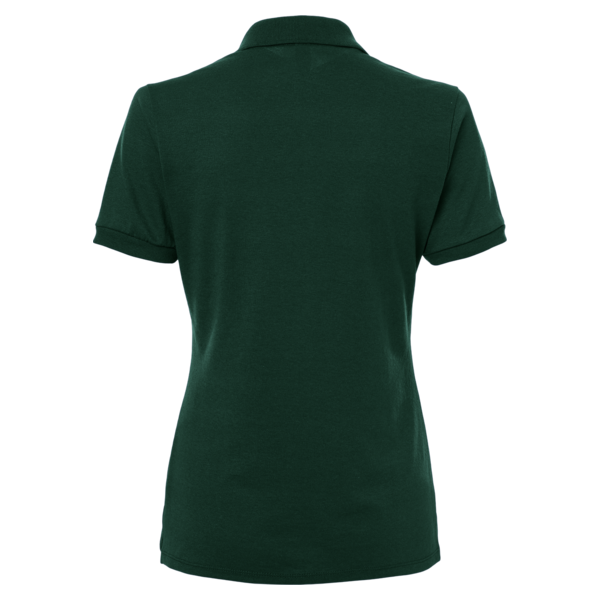 Jerzees Women's Dri-Power® Polo, Forest Green, Back view