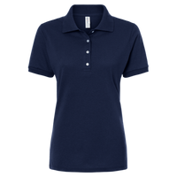 Jerzees Women's Dri-Power® Polo, J. Navy, Front view
