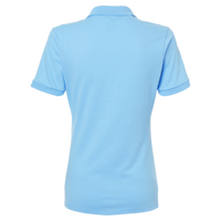Jerzees Women's Dri-Power® Polo, Light Blue, Back view