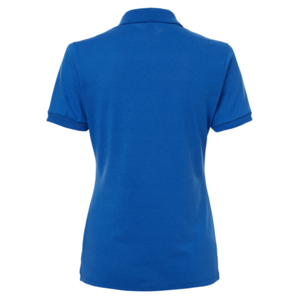 Jerzees Women's Dri-Power® Polo, Royal, Back view