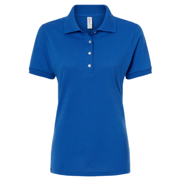 Jerzees Women's Dri-Power® Polo, Royal, Front view